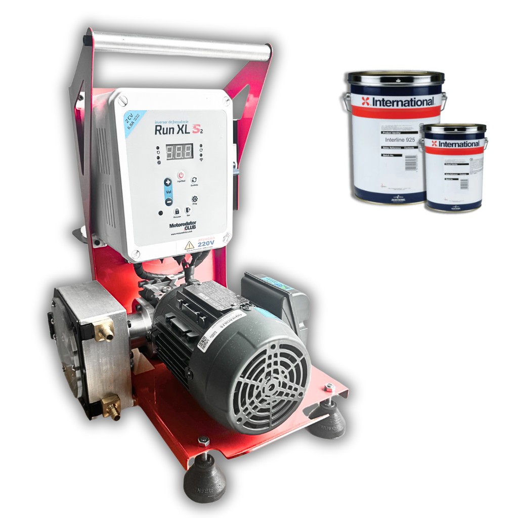 BOMBA DE RESINA EPOXI - REABILITAÇÃO DE TUBULAÇÕES CIPP MINI EPOXY PUMP 