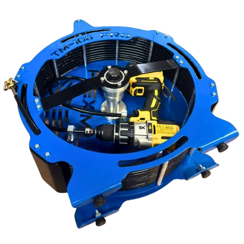 MÁQUINA DESENTUPIDORA MODELO TM-106 PRO - 15 METROS