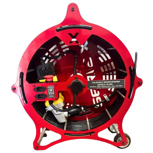 MÁQUINA DESENTUPIDORA MODELO X6 - 20 METROS 