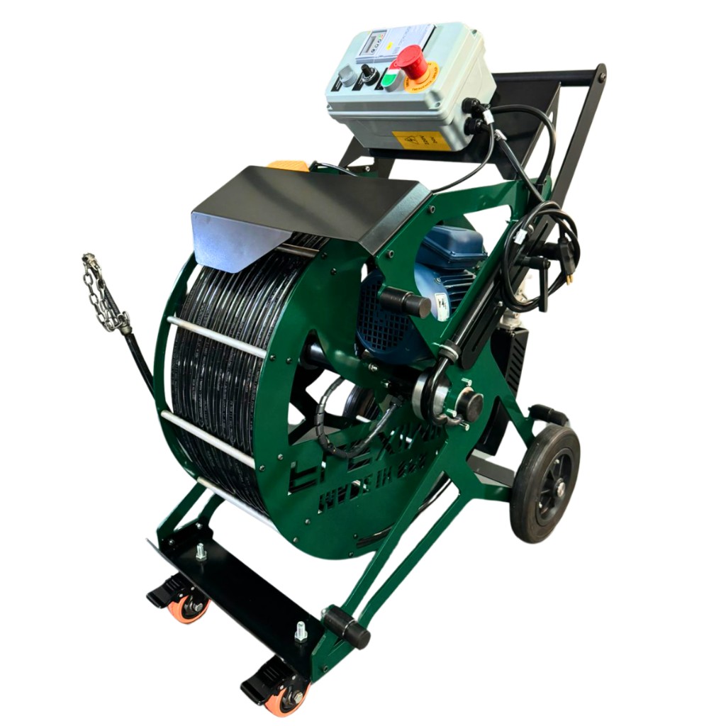 MÁQUINA DESENTUPIDORA INDUSTRIAL MODELO FX-3010 PRO - 30 METROS