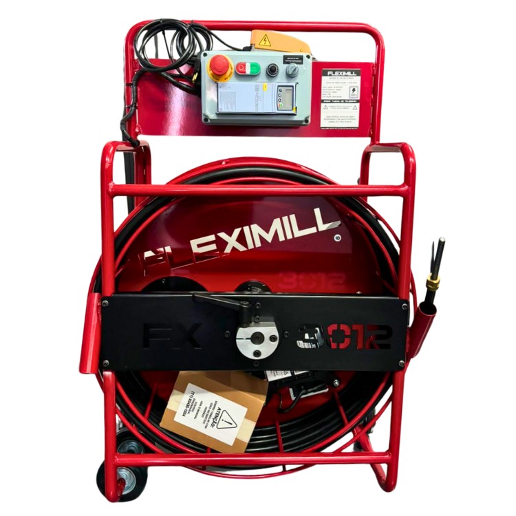 MÁQUINA DESENTUPIDORA INDUSTRIAL MODELO FX-3012 