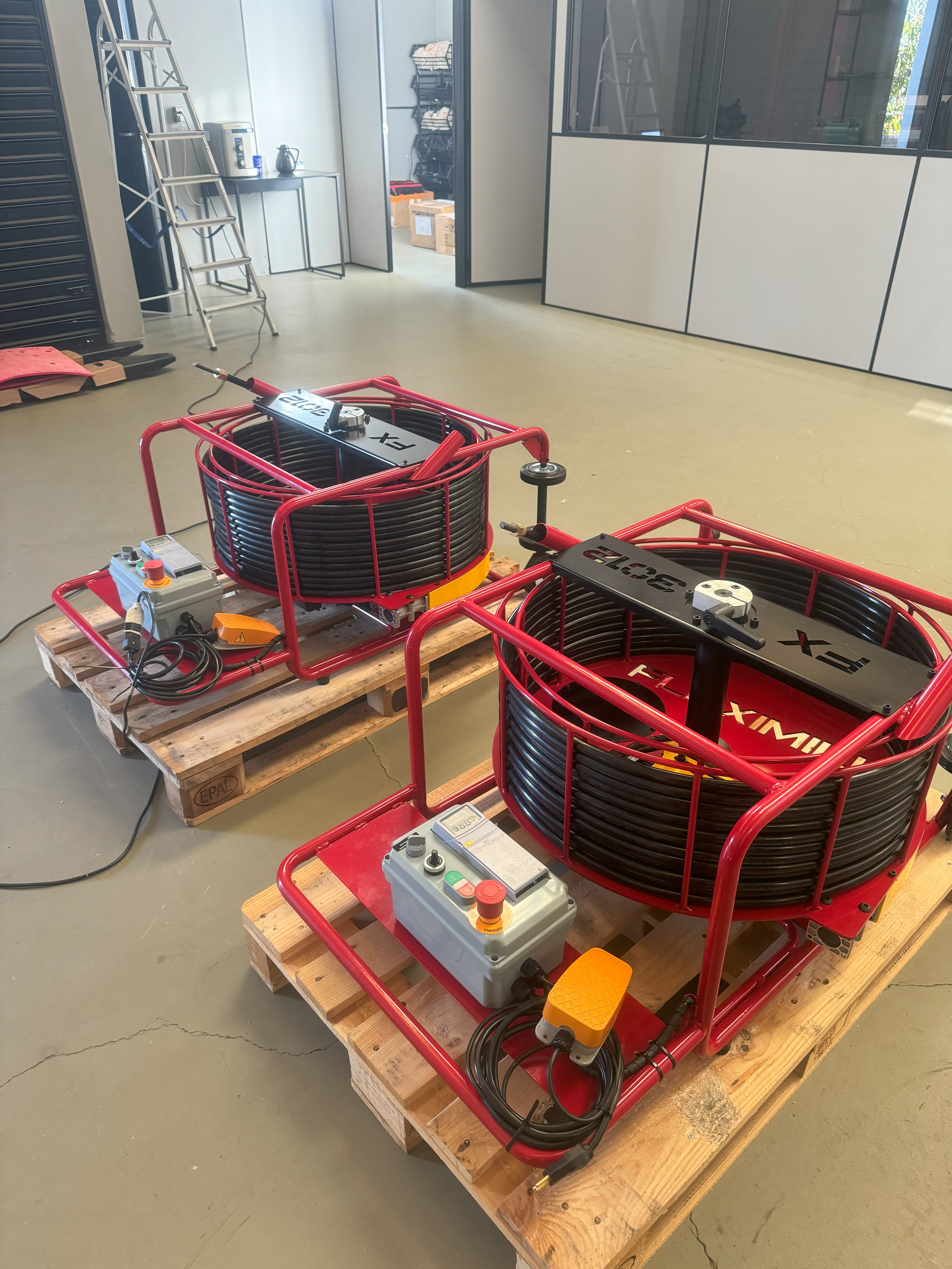 MÁQUINA DESENTUPIDORA INDUSTRIAL MODELO FX-3012 