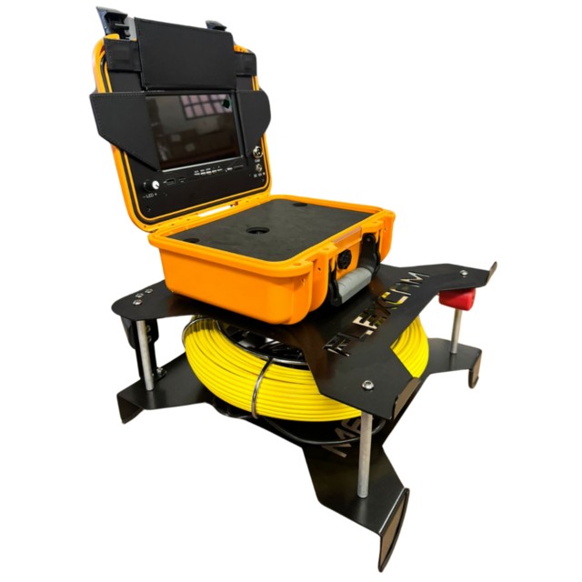 CÂMERA DE VÍDEO INSPEÇÃO DE TUBULAÇÕES MODELO FLEXCAM 50 METROS 