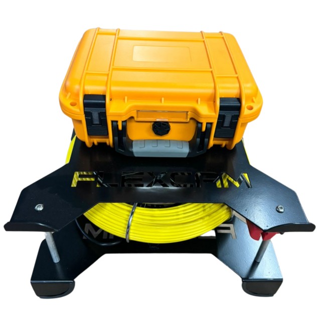 CÂMERA DE VÍDEO INSPEÇÃO DE TUBULAÇÕES MODELO FLEXCAM 50 METROS 