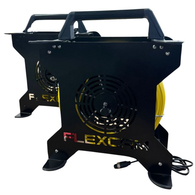 CÂMERA DE VÍDEO INSPEÇÃO DE TUBULAÇÕES MODELO FLEXCAM 50 METROS 