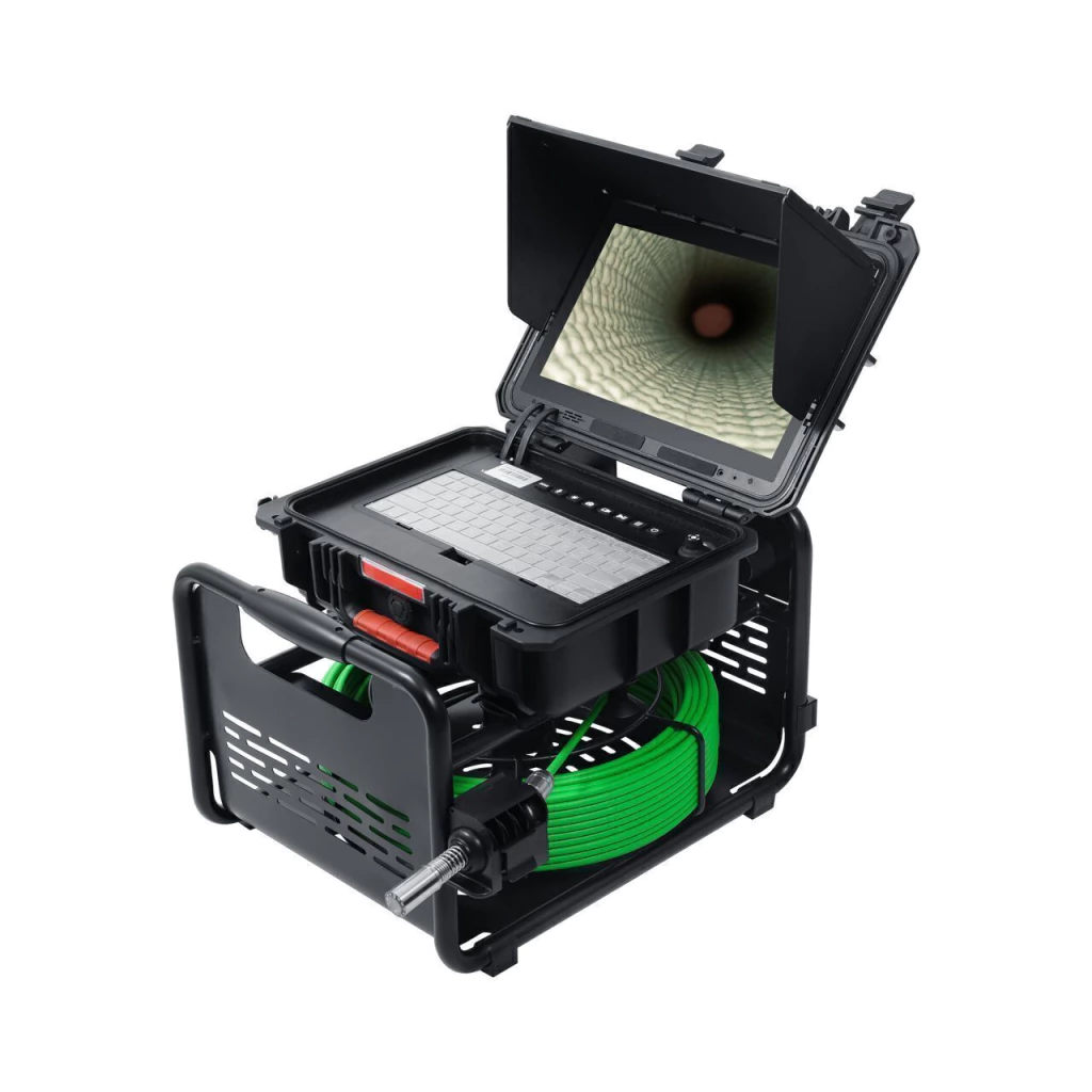 CÂMERA VÍDEO INSPEÇÃO DE ESGOTO ALTA DEFINIÇÃO HD 1080P - 40 METROS
