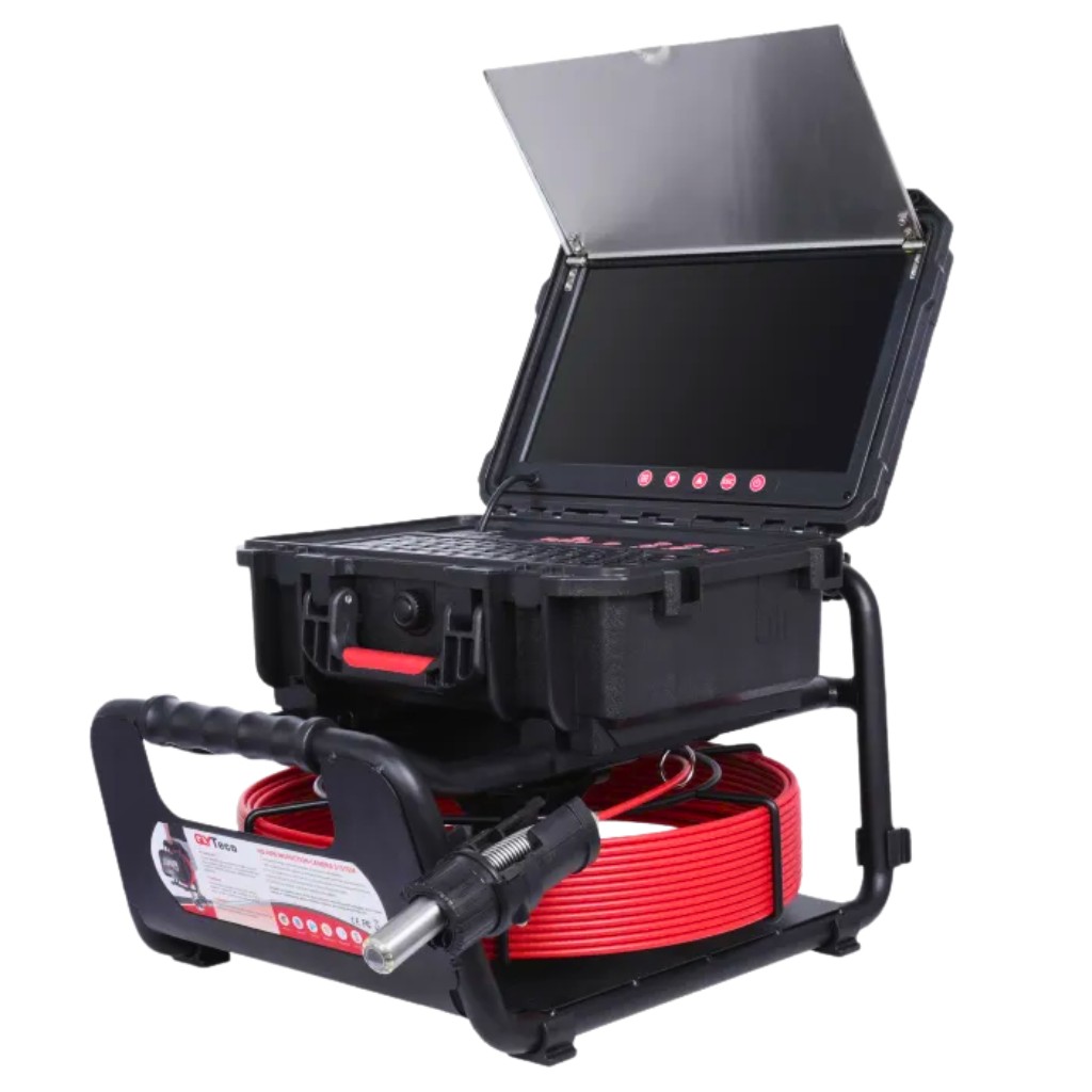 CÂMERA VÍDEO INSPEÇÃO DE ESGOTO ALTA DEFINIÇÃO HD 1080P - 50 METROS 